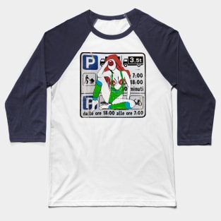 Cockeyed Workout Street ART Baseball T-Shirt